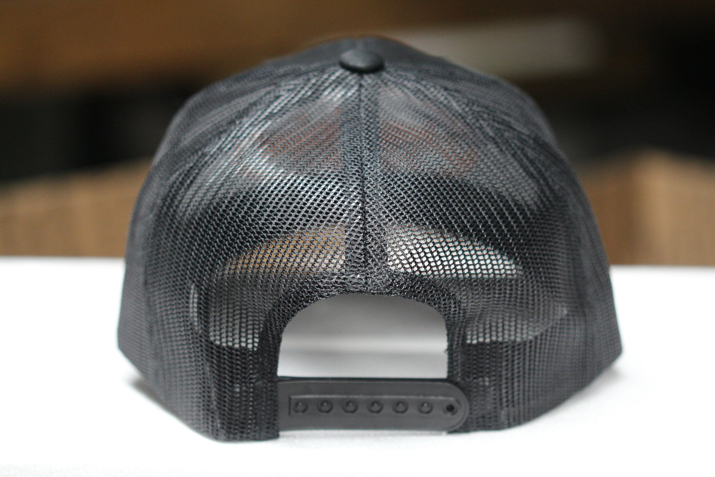 Gray with Black Mesh Imperial Tropicals Snapback Hat